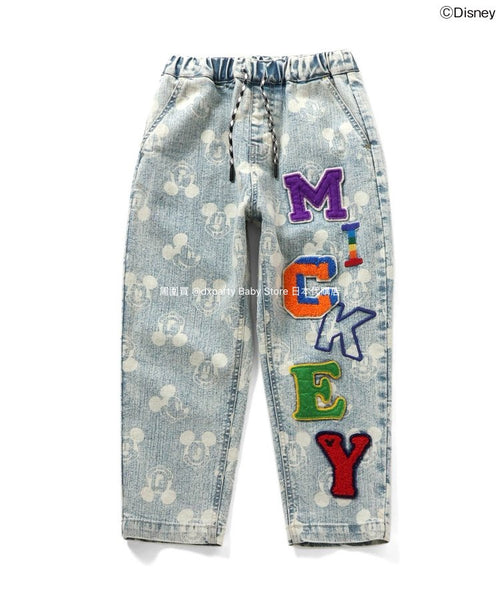 日本童裝 F.O.KIDS DISNEY vintage voyage 牛仔褲 80-150cm 男童款/女童款 秋冬季 其他品牌童裝 PANTS