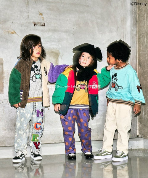 日本童裝 F.O.KIDS DISNEY vintage voyage 牛仔褲 80-150cm 男童款/女童款 秋冬季 其他品牌童裝 PANTS