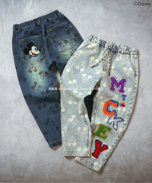 日本童裝 F.O.KIDS DISNEY vintage voyage 牛仔褲 80-150cm 男童款/女童款 秋冬季 其他品牌童裝 PANTS