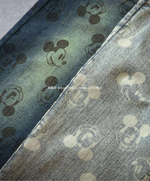 日本童裝 F.O.KIDS DISNEY vintage voyage 牛仔褲 80-150cm 男童款/女童款 秋冬季 其他品牌童裝 PANTS