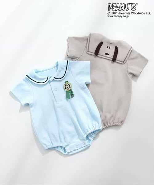 日本童裝 SERAPH x PEANUTS吊帶連衣 60-80cm 男童款/女童款 初生嬰兒 春季 Jumpsite 其他品牌童裝