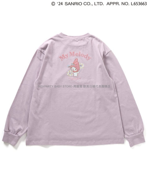 日本童裝 SERAPH Sanrio 背面印花上衣 M 大人款 親子裝 秋季 其他品牌童裝 TOPS