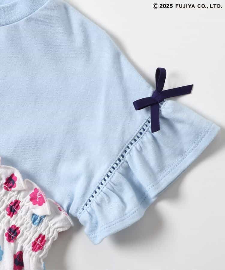 Japanese children's clothing SERAPH x Peko &amp; Poko Milk Girl Top 80-140cm Girls Summer TOPS Other brand children's clothing 