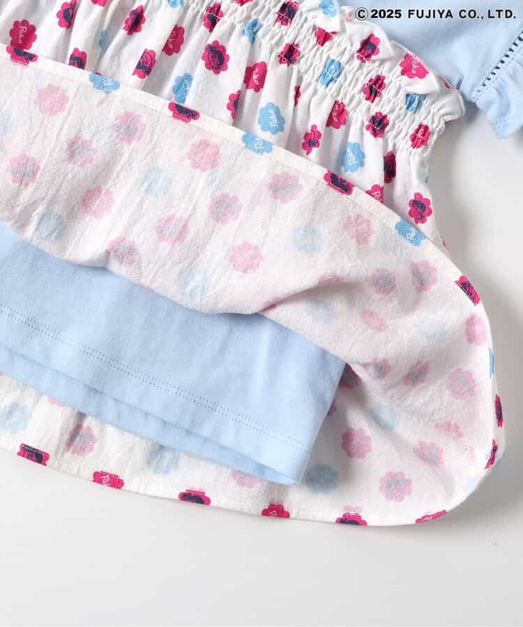 Japanese children's clothing SERAPH x Peko &amp; Poko Milk Girl Top 80-140cm Girls Summer TOPS Other brand children's clothing 
