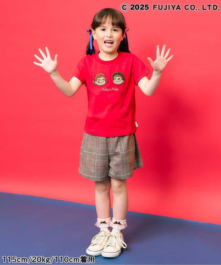 Japanese children's clothing SERAPH x Peko &amp; Poko shorts 80-140cm girls' summer PANTS Other brand children's clothing 