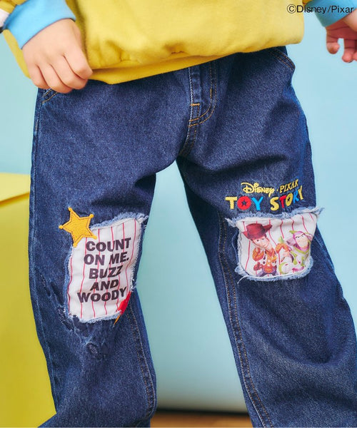 日本童裝 BR#22EE x Disney Toy Story 牛仔褲 80-130cm 男童款 冬季 PANTS