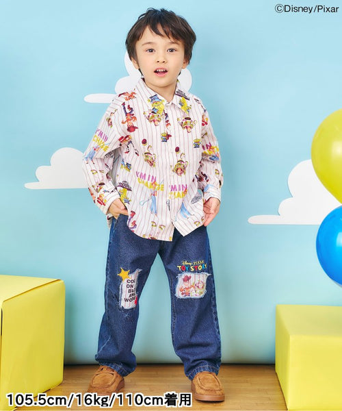 日本童裝 BR#22EE x Disney Toy Story 牛仔褲 80-130cm 男童款 冬季 PANTS