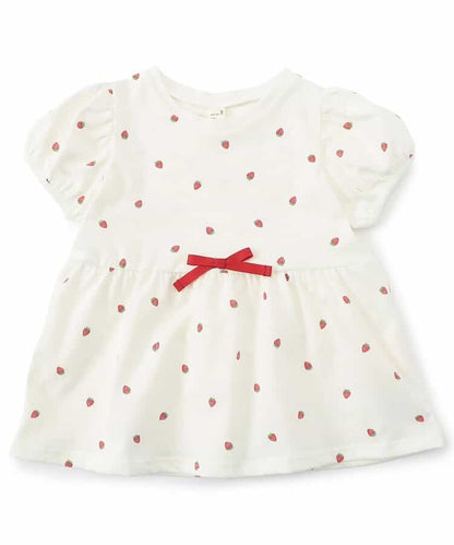 Japanese children's clothing apres les cours ruffled puff sleeve top 80-140cm girls summer TOPS 