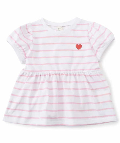 Japanese children's clothing apres les cours ruffled puff sleeve top 80-140cm girls summer TOPS 