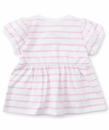 Japanese children's clothing apres les cours ruffled puff sleeve top 80-140cm girls summer TOPS 
