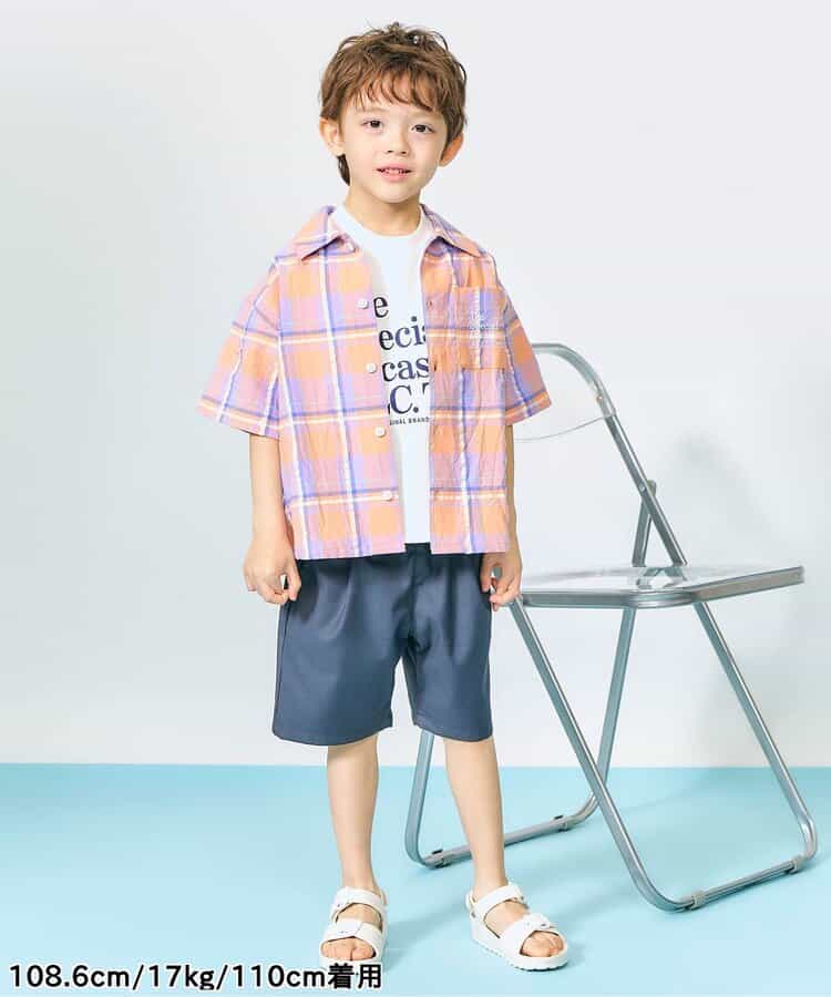 日本童裝 apres les cours 字母印花上衣 80-130cm 男童款/女童款 夏季 TOPS