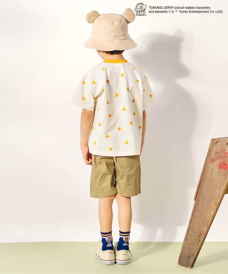 日本童裝 apres les cours × Tom and Jerry 毛毛圖案上衣 80-130cm 男童款/女童款 夏季 TOPS