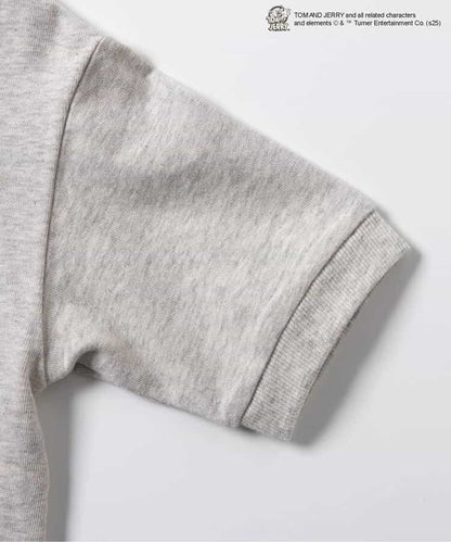 日本童裝 apres les cours × Tom and Jerry 翻領短袖衛衣 80-130cm 男童款 夏季 TOPS