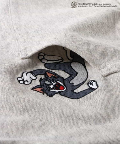 日本童裝 apres les cours × Tom and Jerry 翻領短袖衛衣 80-130cm 男童款 夏季 TOPS