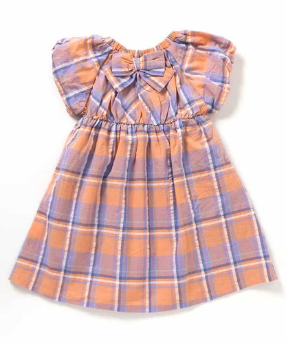Japanese children's clothing apres les cours lantern sleeve bow dress 80-140cm girls summer dresses 
