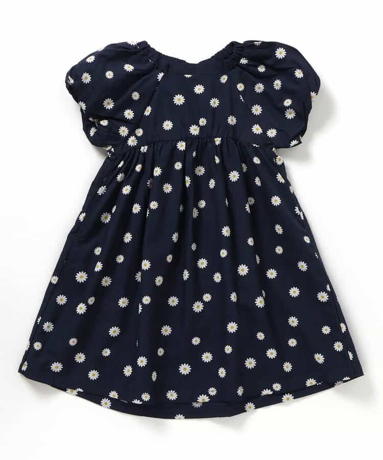 Japanese children's clothing apres les cours lantern sleeve bow dress 80-140cm girls summer dresses 