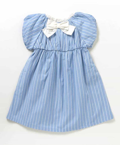 Japanese children's clothing apres les cours lantern sleeve bow dress 80-140cm girls summer dresses 