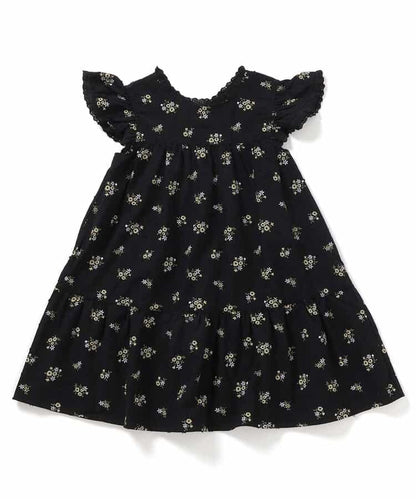 Japanese children's clothing apres les cours floral dress 80-140cm girls summer dresses 