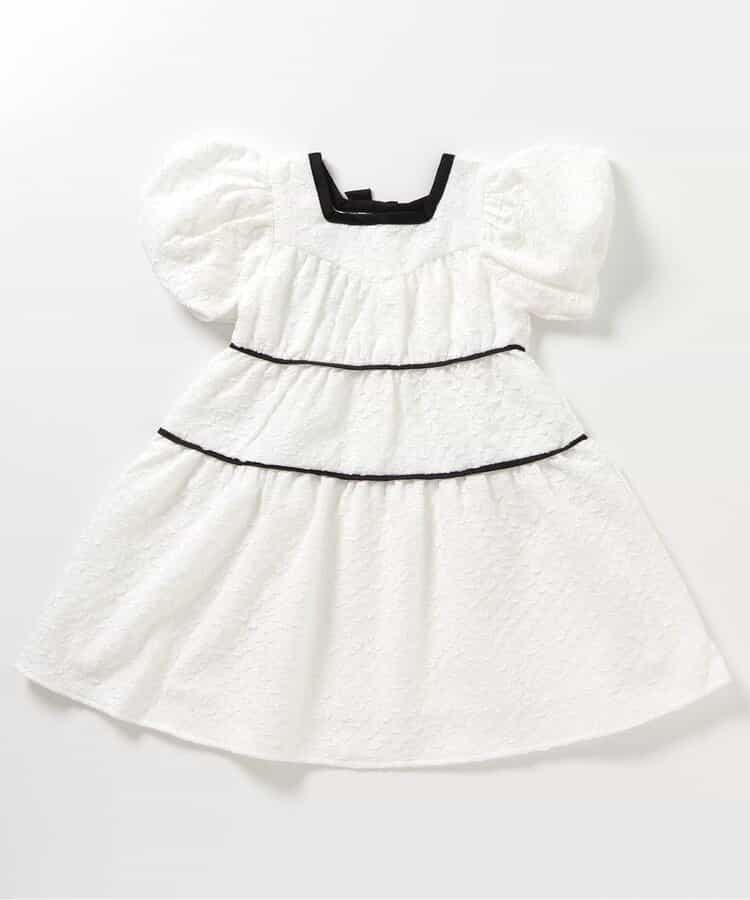 Japanese children's clothing apres les cours lantern sleeve dress 80-140cm girls summer dresses 