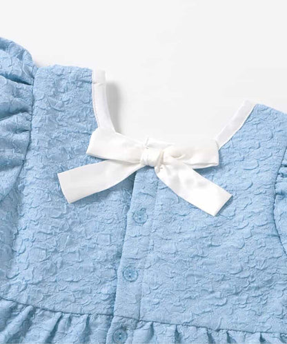 Japanese children's clothing apres les cours lantern sleeve dress 80-140cm girls summer dresses 