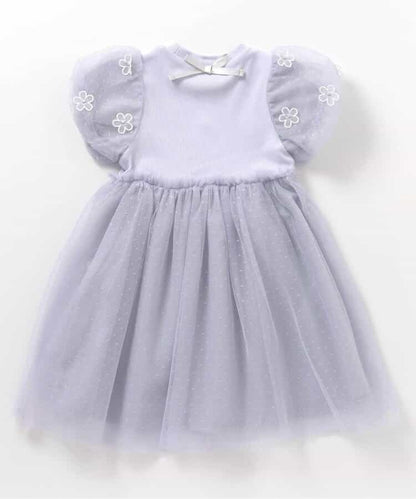 Japanese children's clothing apres les cours floral tulle dress 80-140cm girls summer dresses for interviews/banquets/performances 