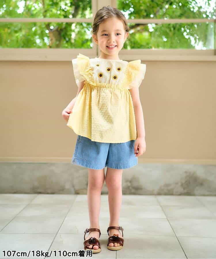 日本童裝 apres les cours 心型口袋短褲 80-140cm 女童款 夏季 PANTS