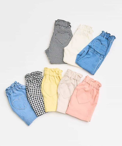 日本童裝 apres les cours 心型口袋短褲 80-140cm 女童款 夏季 PANTS