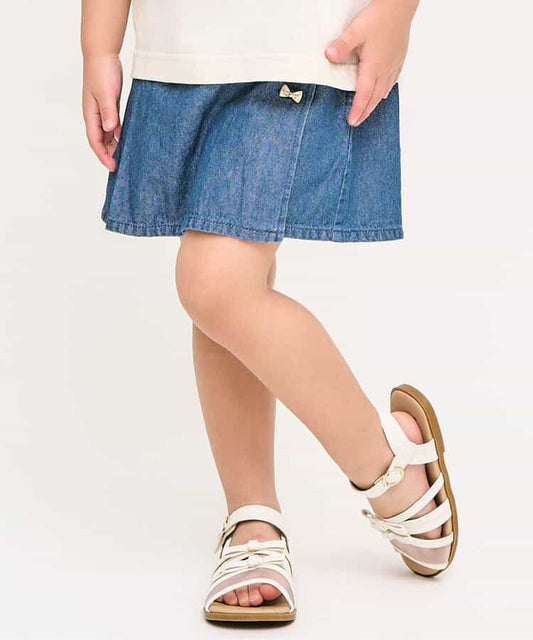 Japanese children's clothing apres les cours cute button-down culottes 80-140cm girls' summer PANTS 