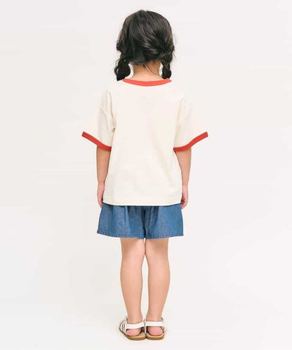 日本童裝 apres les cours 可愛紐扣裙褲 80-140cm 女童款 夏季 PANTS