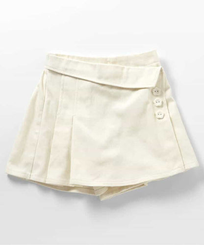 日本童裝 apres les cours 可愛紐扣裙褲 80-140cm 女童款 夏季 PANTS