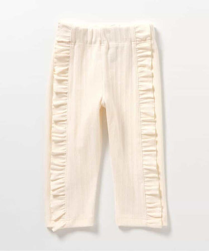 日本童裝 apres les cours 接觸冷感 側褶緊身褲 80-130cm 女童款 夏季 PANTS