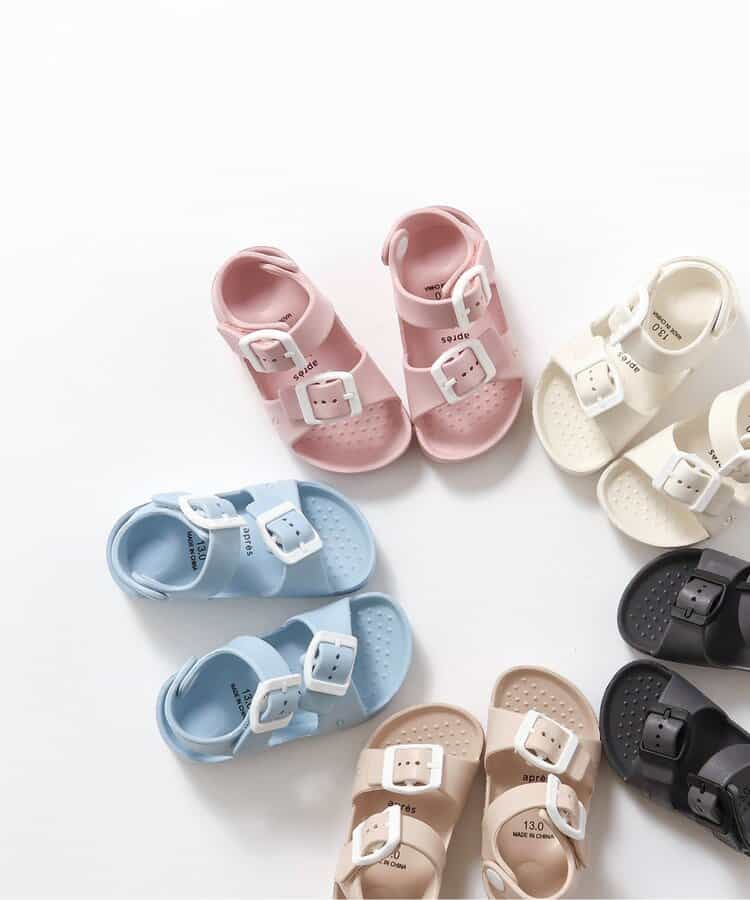 Apres les cours sandals (13-21cm) shipped directly from Japan. Also available: other brands and summer swimwear collection. 