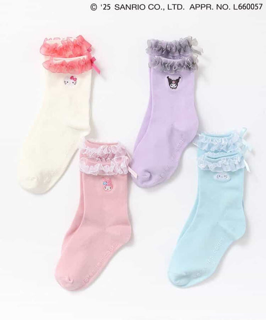 Apres les cours x Sanrio socks (1 pair, 10-21cm) shipped directly from Japan 