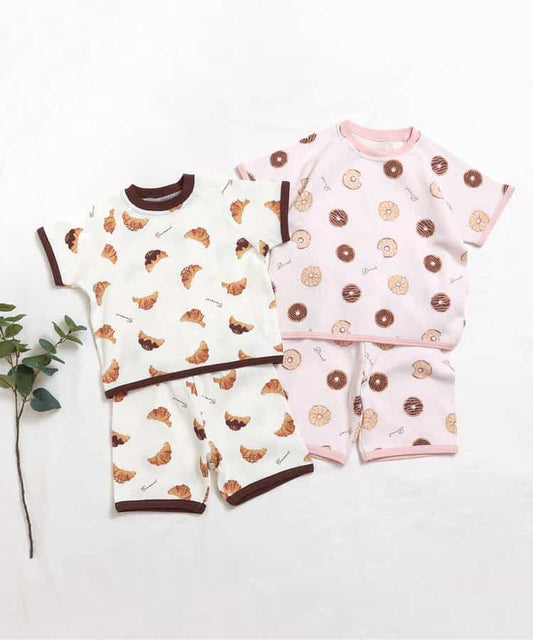 Japanese children's clothing apres les cours pajamas 80-130cm boys' and girls' summer pajamas collection 