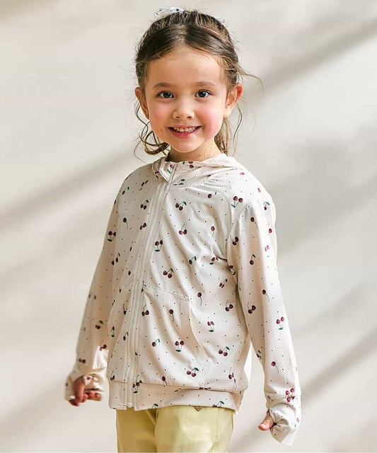 Japanese children's clothing apres les cours UV protection contact cooling thin jacket 80-130cm boys/girls summer outerwear 