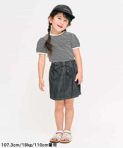 Japanese children's clothing apres les cours cute tops 80-140cm girls summer TOPS 