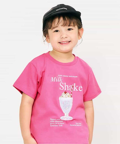 Japanese children's clothing apres les cours sequin pattern top 80-140cm boys/girls summer TOPS 