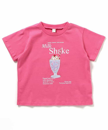 Japanese children's clothing apres les cours sequin pattern top 80-140cm boys/girls summer TOPS 