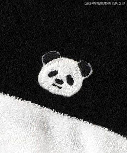 Japanese children's clothing apres les cours x Adventure World contact cool cute panda shape top 80-130cm boys/girls summer TOPS 