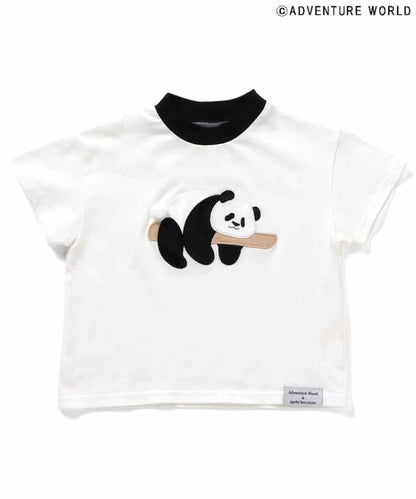 Japanese children's clothing apres les cours x Adventure World parent-child cute animal tops 80-130cm boys/girls summer TOPS 