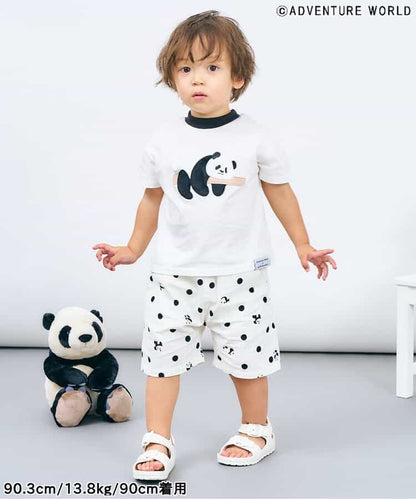 Japanese children's clothing apres les cours x Adventure World parent-child cute animal tops 80-130cm boys/girls summer TOPS 