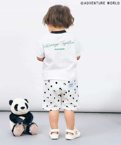 Japanese children's clothing apres les cours x Adventure World parent-child cute animal tops 80-130cm boys/girls summer TOPS 