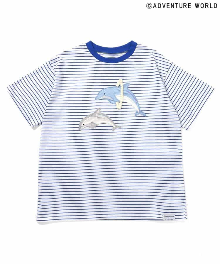 Japanese children's clothing apres les cours x Adventure World parent-child cute animal tops ML adult summer TOPS 