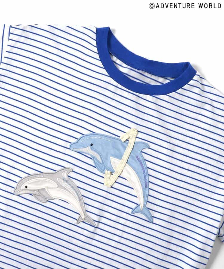 Japanese children's clothing apres les cours x Adventure World parent-child cute animal tops ML adult summer TOPS 