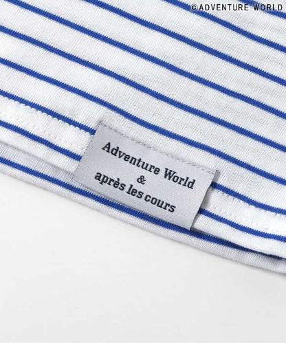 Japanese children's clothing apres les cours x Adventure World parent-child cute animal tops ML adult summer TOPS 