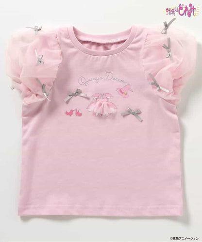 Japanese children's clothing apres les cours x Little Witch DoReMi printed top 80-130cm girls summer TOPS 