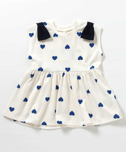 Japanese children's clothing apres les cours contact cool shoulder bow ruffle top 80-140cm girls summer TOPS 