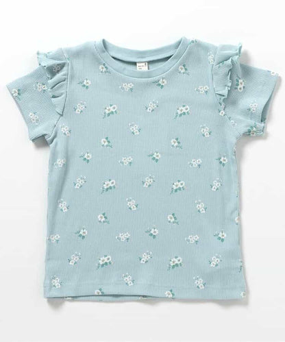 Japanese children's clothing apres les cours lace sleeve top 80-140cm girls summer TOPS 