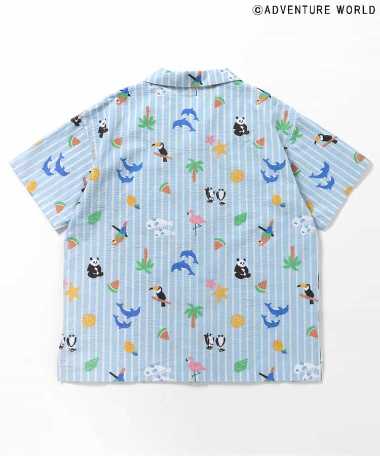 Japanese children's clothing apres les cours x Adventure World parent-child shirt ML adult summer TOPS 