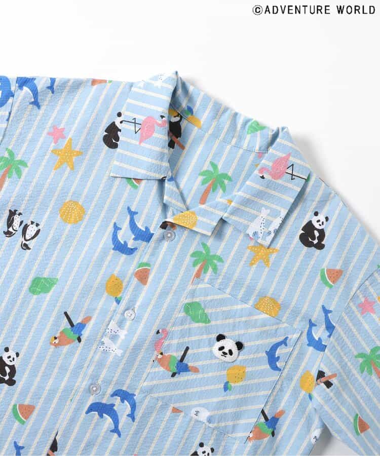 Japanese children's clothing apres les cours x Adventure World parent-child shirt ML adult summer TOPS 